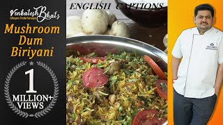 venkatesh bhat makes mushroom dhum biriyani | recipe in Tamil | Mushroom dhum biriyani | biriyani screenshot 5