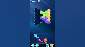 BLOCK! Hexa Puzzle! Semi-pro Level 33 (Rotate) - Lösung Solution Walkthrough