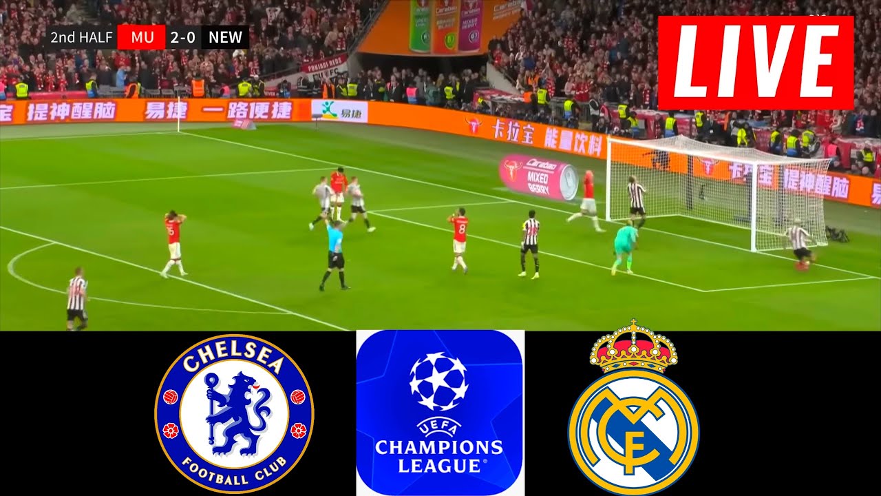 Real Madrid vs Chelsea UEFA Champions League 2023 UCL Live Pes 21 Gameplay