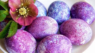 Die schönsten Eier zu Ostern! Unglaublich hübsch! So färben Sie Eier auf natürliche Weise 2024!