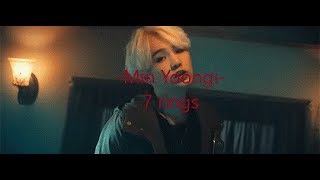 -Min Yoongi-  [7 rings Ariana Grande] [FMV]