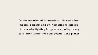 International Women's Day: Gabriela Hearst in conversation with Dr. Katharine Wilkinson