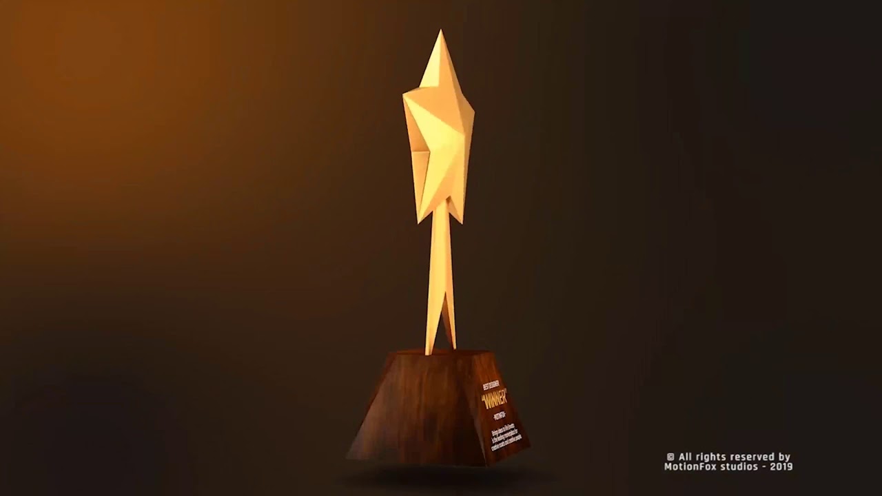 Custom Award Trophy - Loopable Pack v.01 | After Effects Project Files - Videohive template