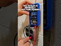 How to find a bad outlet using the automatic multimeter