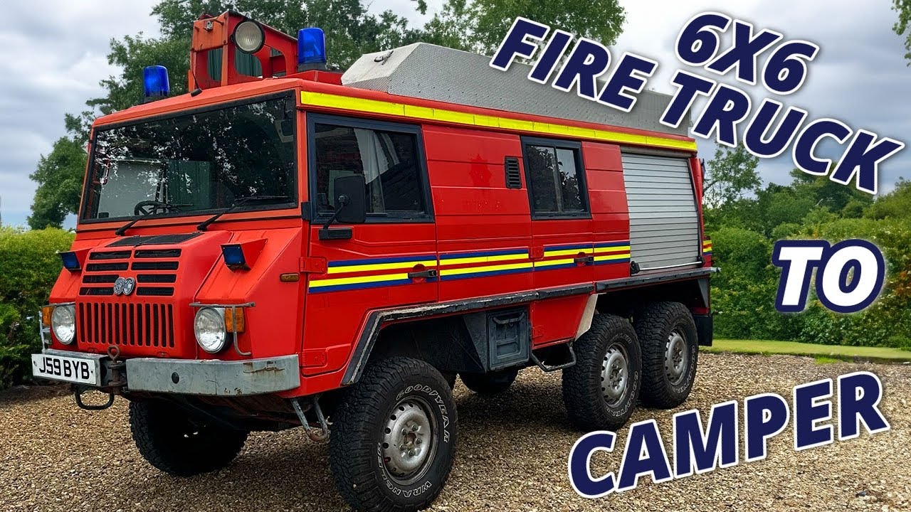 Let The Build BEGIN! Fire Truck to Expedition Camper
