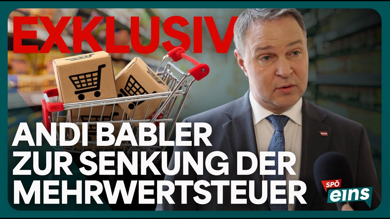 Grundnahrungsmittel billiger: DAS sagt Andi Babler