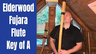 Elderwood Fujara Flute, Key of A