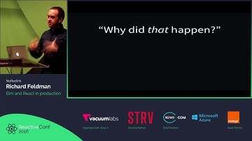 ReactiveConf 2016 - Richard Feldman: Elm and React in production