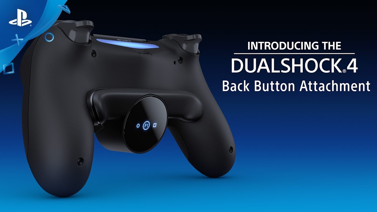 Resultado de imagem para DUALSHOCK 4 Back Button Attachment - Announce Trailer | PS4