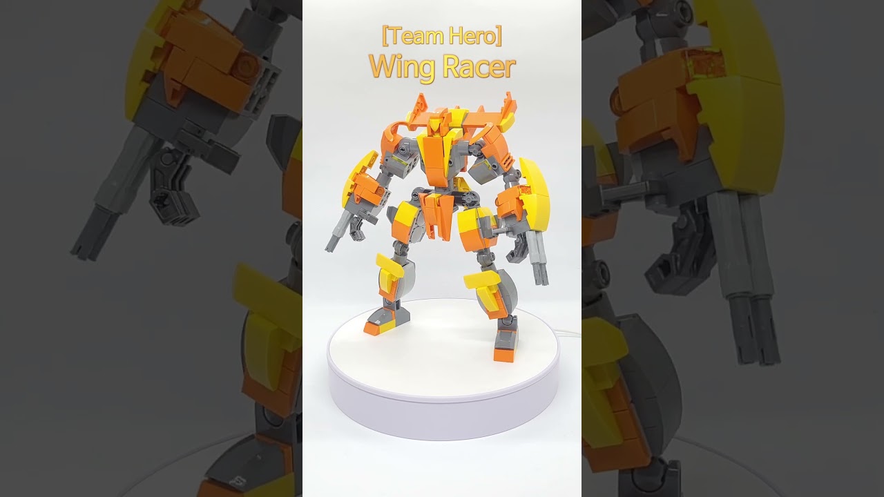 [ Team Hero ] Wing Racer (Submachine Gun & Booster Pack) 