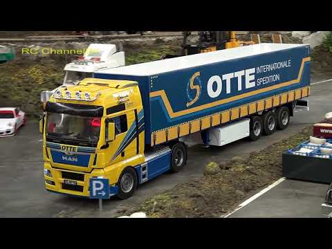 Video ( Xe đầu kéo đồ chơi công nghệ cao . )stunning RC... - youtube