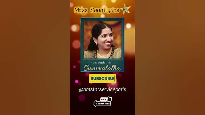 Swarnalatha Mass Song Lyrics 1 👍#shorts1| OmStarService Paris