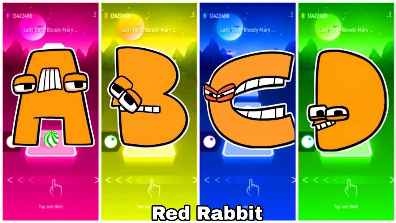 Alphabet Lore But All Letters are Orange 🆚 Orange - B 🆚 Orange - C 🆚 Orange - D. 🎶 Who Is Best? 🎵