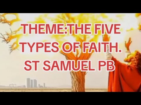THE FIVE TYPES OF FAITH - YouTube