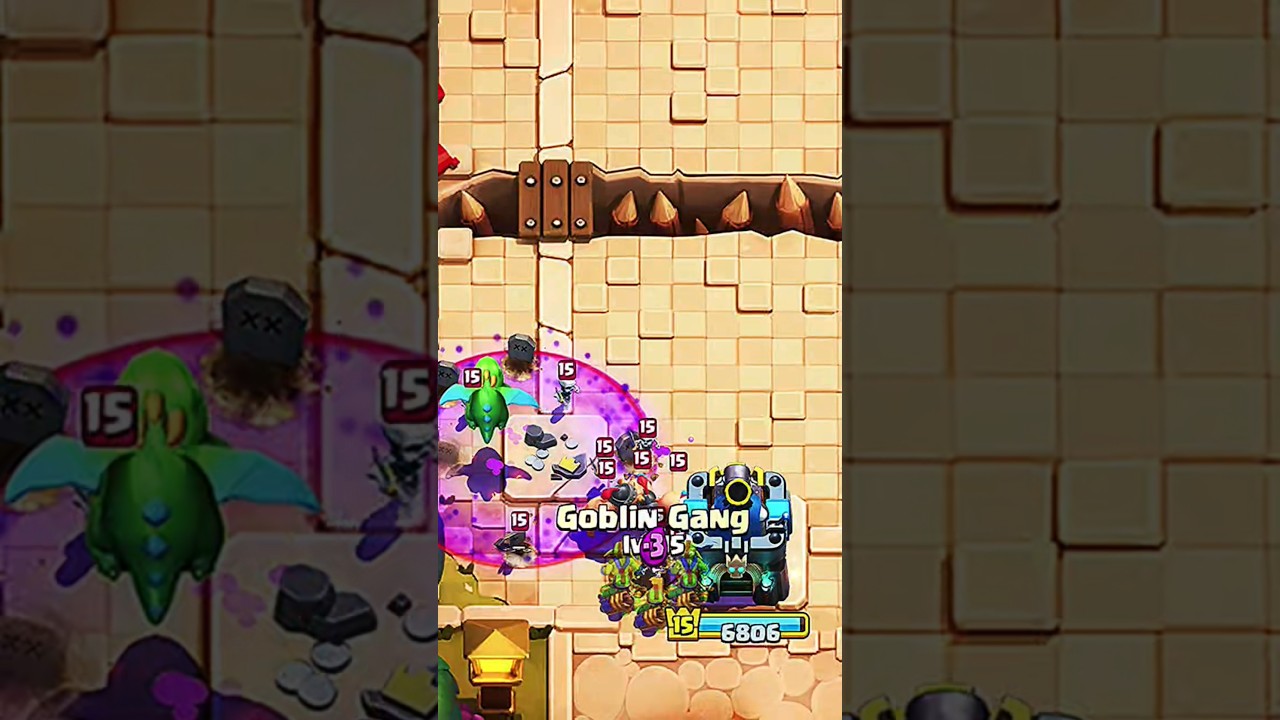 😎 Too Easy… Opponent Had No Chance!  #gaming #clashroyaleshorts #clashroyalememes #royalenfield