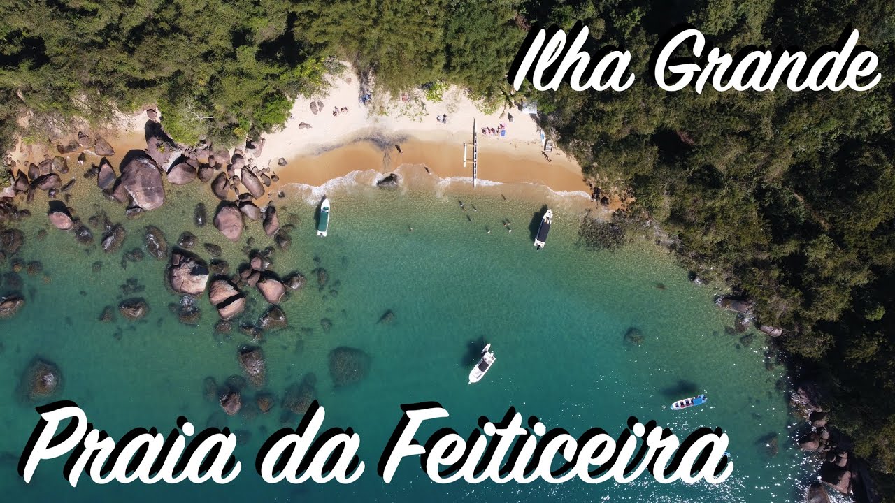 ILHA GRANDE - Praia e Cachoeira da Feiticeira