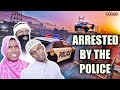 Arrested by the police 