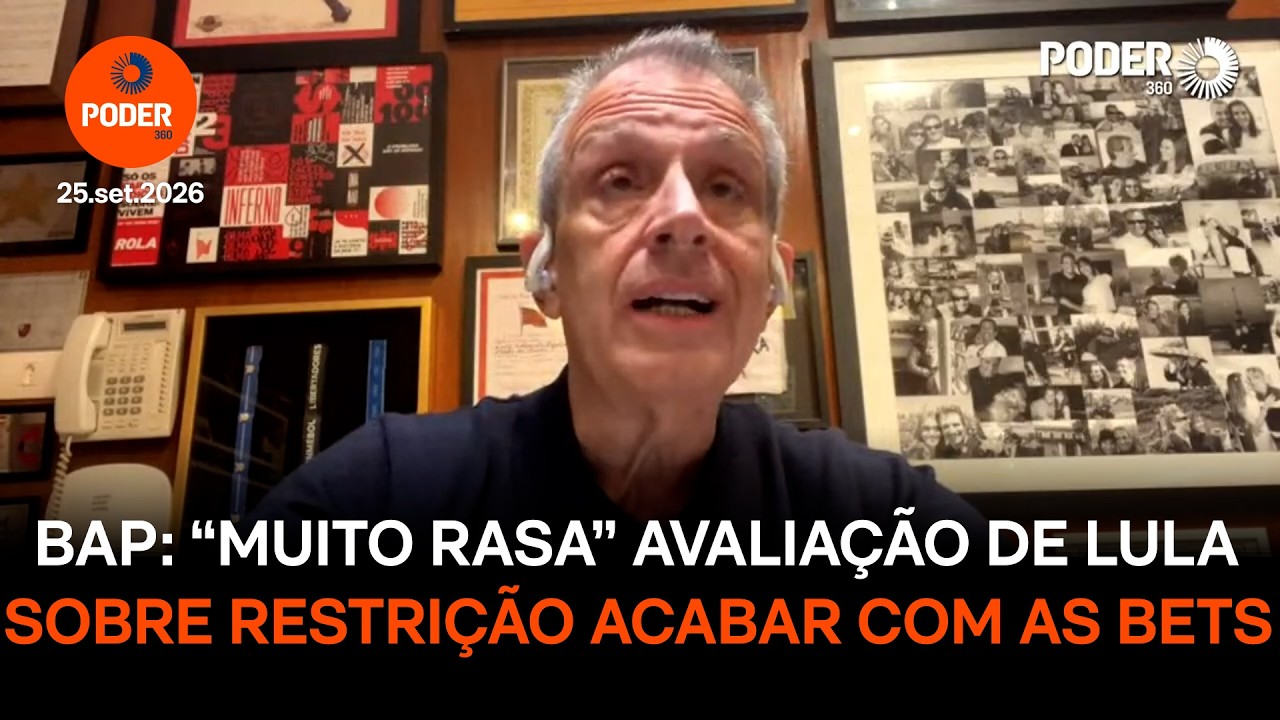 Bap diz ser “muito raso” achar que “canetada” acabará com bets