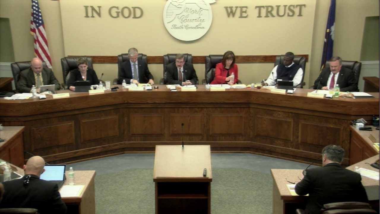 York County Council Meeting 3 6 2017 YouTube