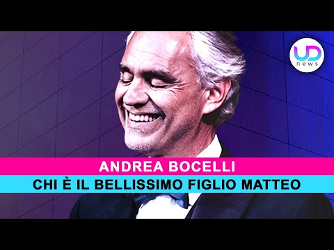 Andrea Bocelli: Chi E' Il Figlio Matteo Che Sogna Il Mondo Della Moda!