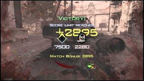 MW3| No Scope GWK Across the Map!