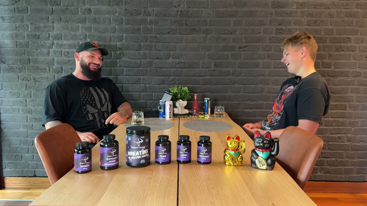 Fitnesa Kanāla podkasts LFK #039 - Gvido Ozols steroīdi, spēka sports un TikTok