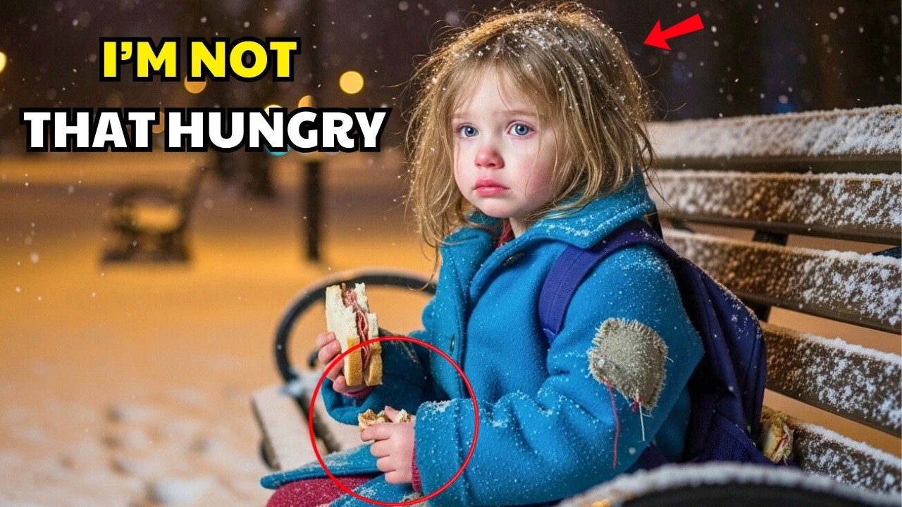 A POOR LITTLE GIRL ONLY ATE HALF HER FOOD… UNTIL A BILLIONAIRE DISCOVERED WHY