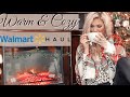 WARM & COZY WALMART HAUL || WALMART GIFT GUIDE 2020