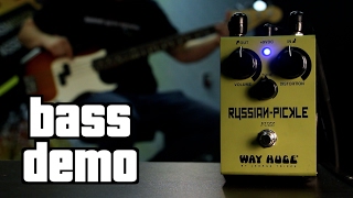 Way Huge Russian Pickle Bass Demo - YouTube