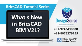 BricsCAD Tutorials: What's New in BricsCAD BIM V21 | DesignSense Software’s | Rakesh Rao
