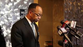 Birmingham police press conference about man who shot woman and four children