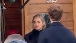 Jannik Sinner and Laila Hasanovic spotted at the Christmas market in Copenhagen