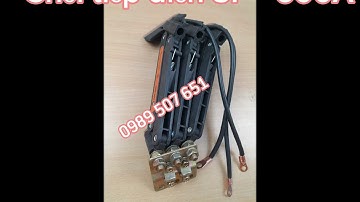 Chổi tiếp điện cầu trục 3P 60a hard work, tay lấy điện 3p 60a h304 60a