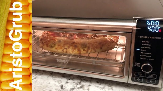 NINJA OVEN Digital Air Fry TOASTER  FROZEN PIZZA & CHOCOLATE CHIP COOKIES  Review Test 