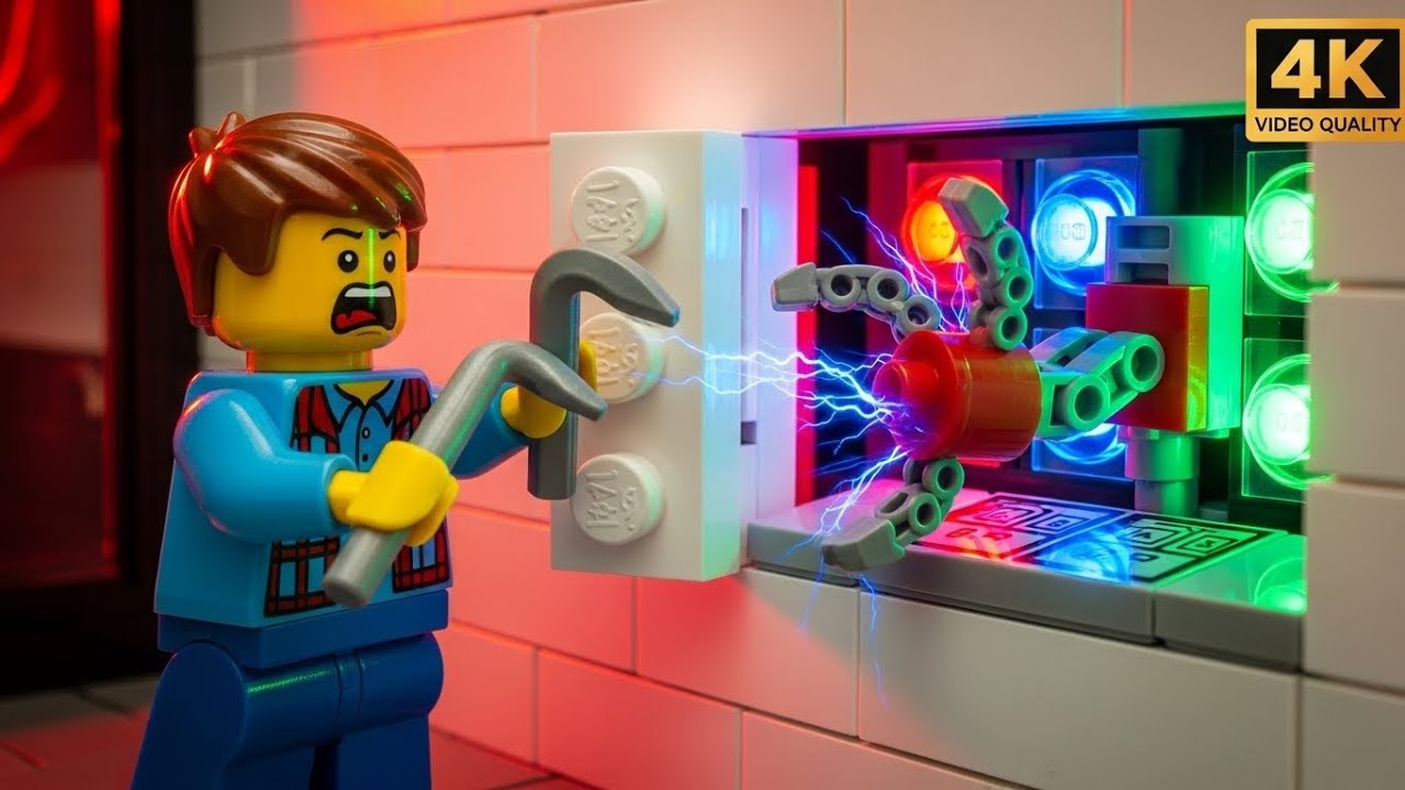 My New LEGO City Smart Home Tried to Lock Me Out! 🏠🤖🤬