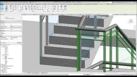 Revit 2019 - Creating a Continuous Stair Railing