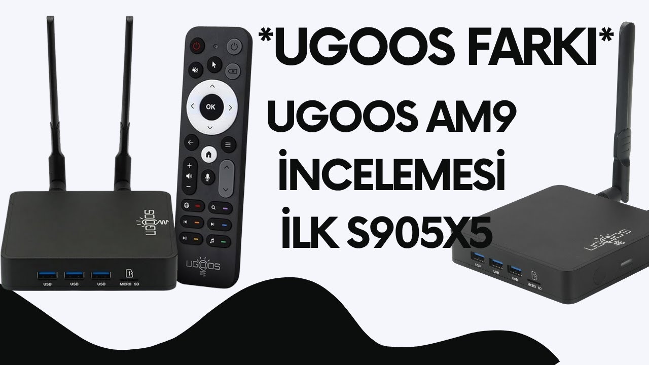 Ugoos Farkı - Ugoos Am9 S905x5 İşlemcili Tvbox İncelemesi