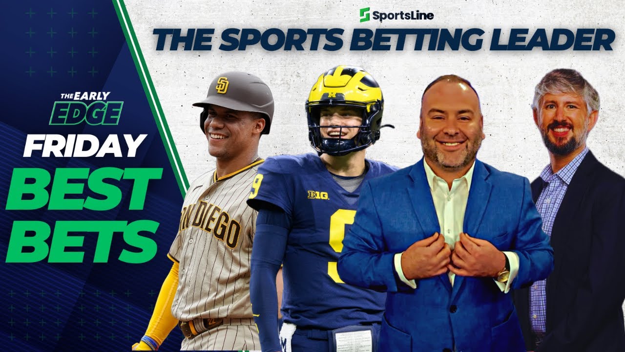 Friday's BEST BETS: CFB Futures + MLB Picks! | The Early Edge - YouTube