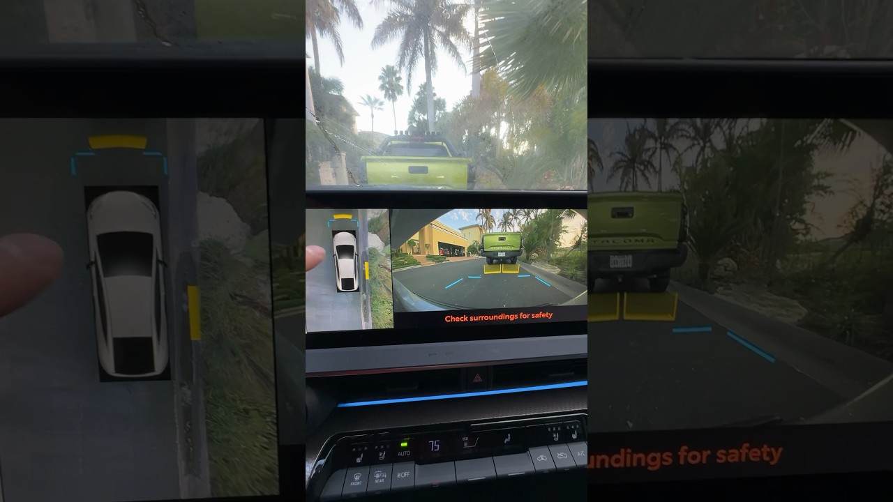 Потрясающая система камер Prius 360!