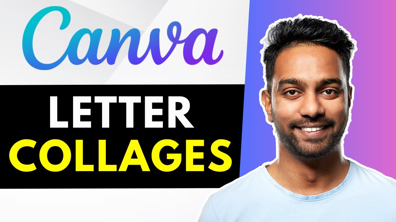 How to Make a Photo Collage Letter in Canva – Easy Tutorial