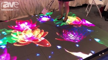 InfoComm 2018: LYAN Technology Shows Off Interactive LED Dance Floor for Entertainment