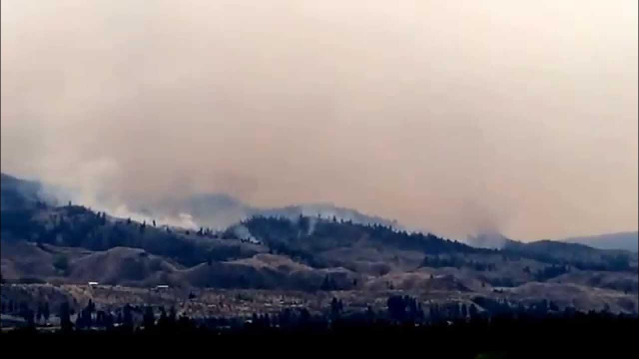 Twisp, Winthrop, and Spokane, Washington, air quality from Carlton
