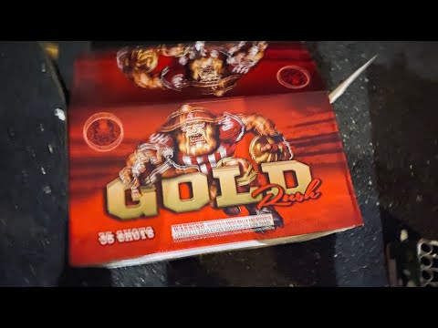 NYE 2022  Brown wrap  Gold Rush 35 shot 500gr