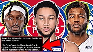 PISTONS SIXERS MEGA TRADE OFFER FOR BEN SIMMONS!