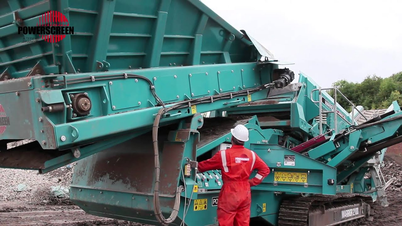 Warrior 2100 Triple Shaft Mobile Screen