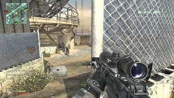 MW3- FIRST EVER 6 KILLS 1 BULLET!