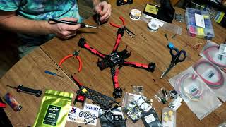 Long Range / Freestyle 7 Analog FPV Drone Build Timelapse