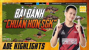 ĐỈNH CAO CHIẾN THUẬT? Chim Sẻ tạo SIÊU PHẨM nét HƠN SGK! | AoE Highlights #aoe