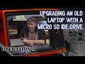 How To Upgrade An Old IDE Laptop Hard Drive With a Micro SD Card (IDE SSD)