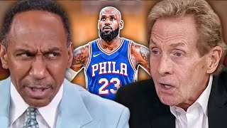 Information Stephen A. Smith & Skip Bayless Debates LeBron James All-time Ranking News